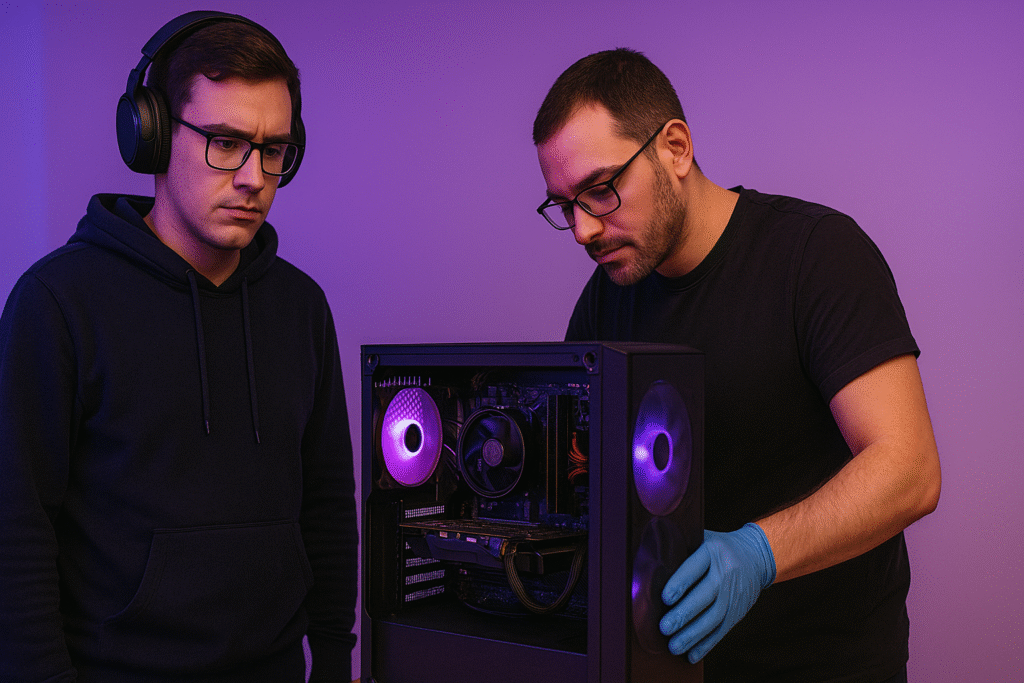manutenção preventiva em PC gamer