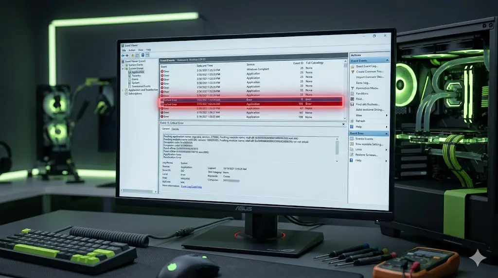 PC travando ou com Tela Azul? Como ler os logs de erro do Windows